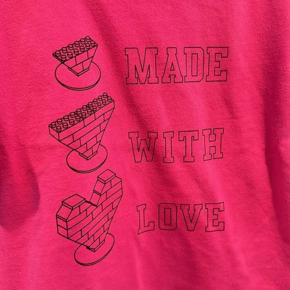 babyGAP 3T‎ Magenta LEGO Graphic T-Shirt